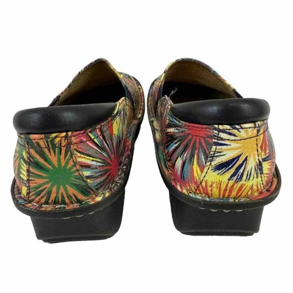 Alegria Debra Fireworks (Deb-304) Professional Nursing Shoe Clog Size 36 - Picture 4 of 8